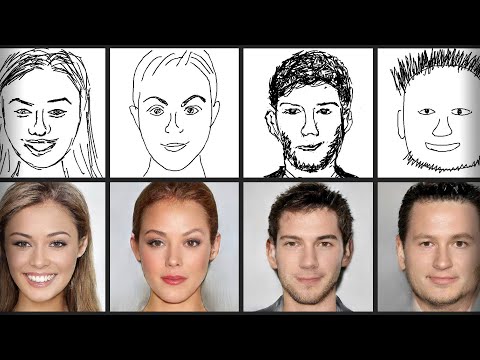 Youtube: This AI Creates Human Faces From Your Sketches!
