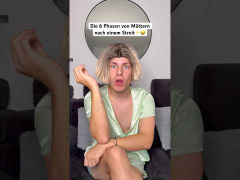 Youtube: Die 6 Phasen von MÜTTERN nach einem STREIT!⚡️😂 itsofficialmarco