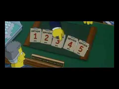 Youtube: Simpsons Schwartzenegger