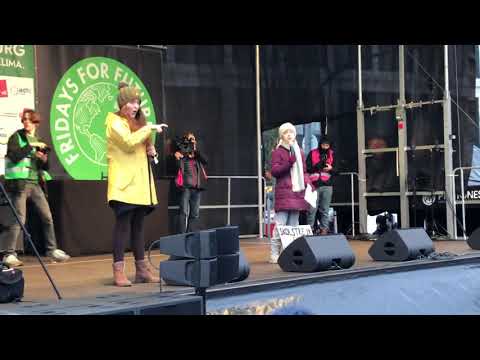 Youtube: Greta Thunberg bei Fridays for Future in Hamburg