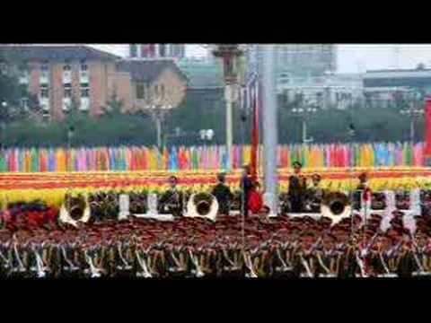Youtube: the national anthem of the People's Republic of China