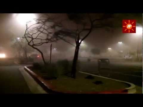 Youtube: Massive Dust Storm Slams Phoenix Valley - Inside the storm live footage July 2011
