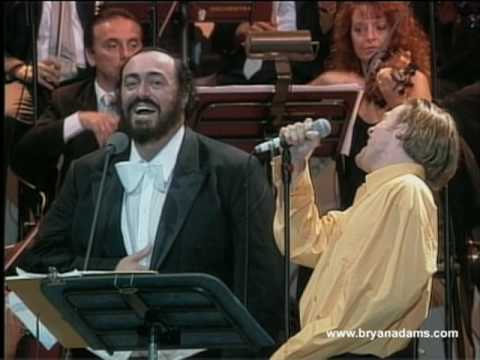 Youtube: Bryan Adams & Luciano Pavarotti - 'O Sole Mio