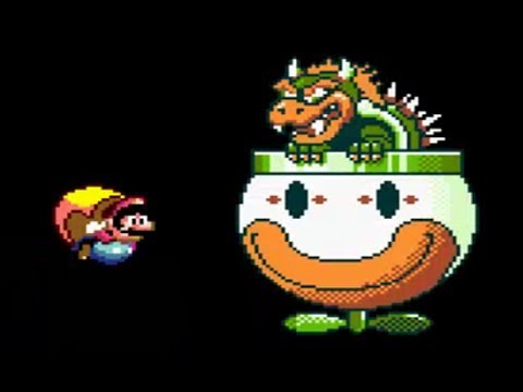 Youtube: Super Mario World: Bowser's Castle & Ending (All 8 Doors Shown)