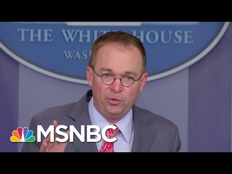 Youtube: Mulvaney Tells Reporter: ‘Get Over’ Quid Pro Quo: ‘It Happens All The Time’ | Velshi & Ruhle | MSNBC