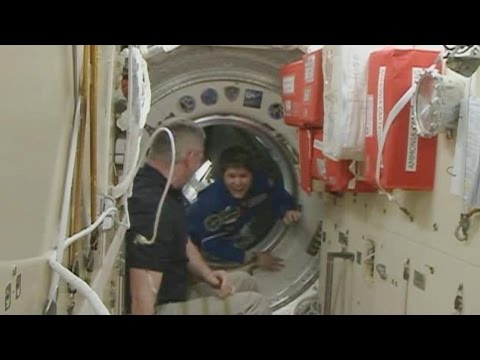 Youtube: New Crew Welcomed Aboard Space Station