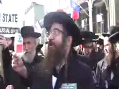 Youtube: Jews protest against Israel and Zionism.