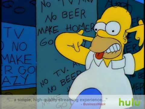 Youtube: The Simpsons - No Tv and No Beer