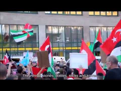 Youtube: Antisemitische Ausschreitungen nach Linksjugend-Demo | 18.07.2014 Essen