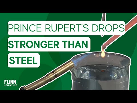 Youtube: Prince Rupert's Drops Are Stronger Than Steel