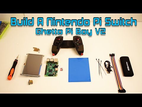 Youtube: How To Build A Nintendo Pi Switch Portable Raspberry Pi 3 Ghetto Pi Boy V2