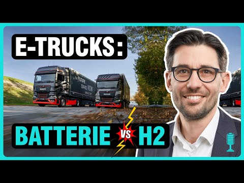 Youtube: MAN: Batterie-Lkw vs. Wasserstoff-Lkw - Dr. Jürgen Wagner | Geladen Podcast