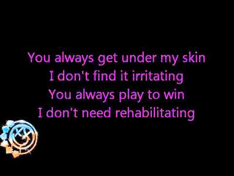 Youtube: Blink-182 - Another girl Another planet (lyrics)