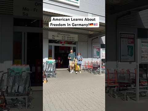 Youtube: American Learns About Freedom In Germany!😂🇩🇪🇺🇸 #germany #american #german #usa