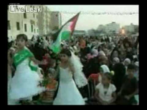 Youtube: Hamas Shocking Mass Wedding For 450 Little Girls