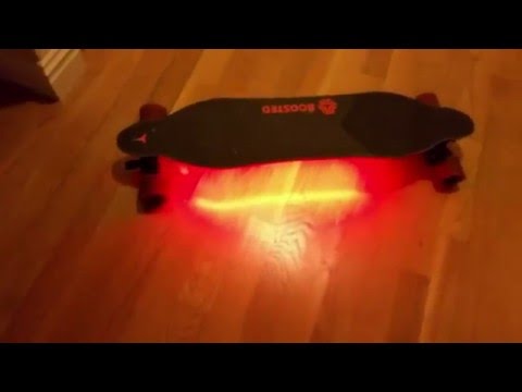 Youtube: DIY - light up your longboard/boosted board with 18650 cells