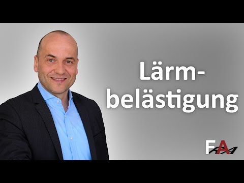 Youtube: Lärmbelästigung durch andere Mieter - Was tun, wenn andere zu laut sind?  I Rechtsanwalt Bredereck