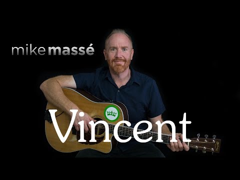 Youtube: Vincent (acoustic Don McLean cover) - Mike Masse