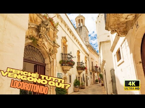 Youtube: LOCOROTONDO: perché tutti vengono qui? - Valle d'Itria - 4k