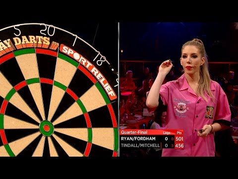 Youtube: Katherine Ryan throws her first darts - Let's Play Darts for Sport Relief: Episode 1 - BBC Two