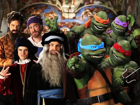 Youtube: Artists vs TMNT. Epic Rap Battles of History