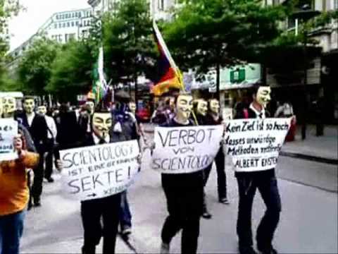 Youtube: Sea Arrrgh  vs  Sea Org -  Anonymous - Hamburg GER June 14th