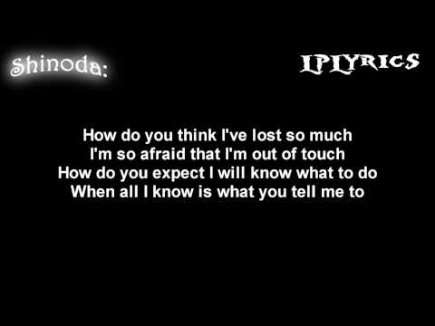 Youtube: Linkin Park - By Myself [Lyrics on screen] HD