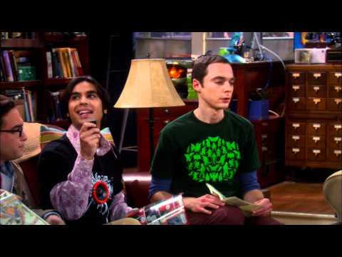 Youtube: The Big Bang Theory - Raj's T-Shirt