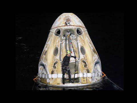 Youtube: NASA's SpaceX Crew-1 Mission Splashes Down