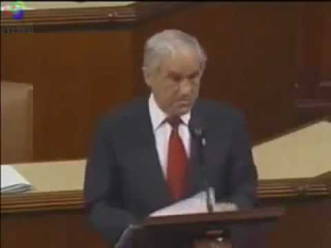 Youtube: Deutsch, Ron Paul, aussergewöhnliche Ansprache vor dem US-Senat Januar 2010
