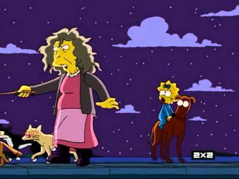 Youtube: Crazy Cat Woman - The Simpsons S19E03