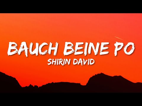 Youtube: Shirin David - Bauch Beine Po (Lyrics)