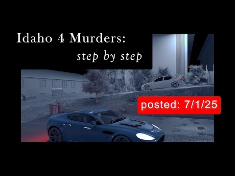 Youtube: Inside the Idaho 4 Murders: Eine 3D-Zeitleiste des Verbrechens in Moscow, Idaho