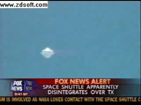 Youtube: UFO By Columbia Disaster On FOX NEWS