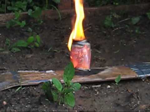 Youtube: SATAN'S Face appears on A burning pop-can!!!!!!