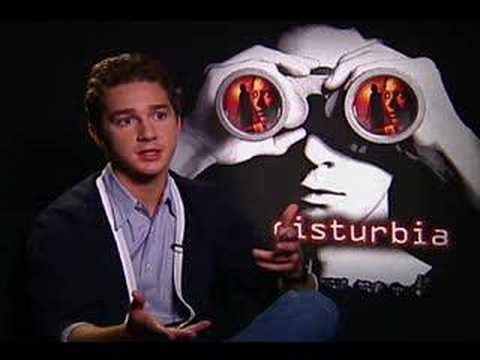 Youtube: Shia LaBeouf interview for Disturbia