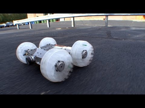 Youtube: Sand Flea Jumping Robot