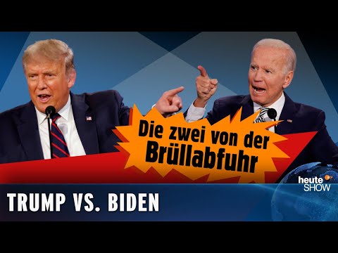 Youtube: Trump gegen Biden: Das schlimmste TV-Duell aller Zeiten | heute-show vom 02.10.2020