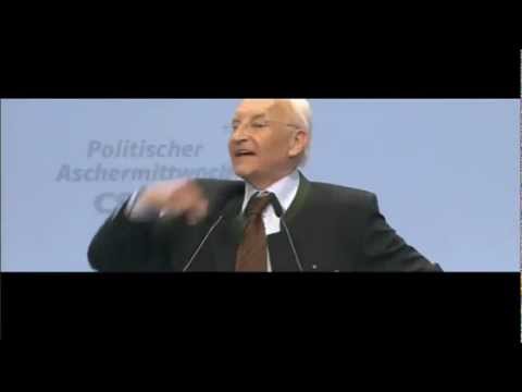 Youtube: Edmund Stoiber - Wo die klügsten Deutschen leben