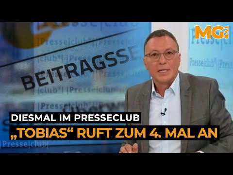 Youtube: "TOBIAS" ruft zum 4. Mal an - diesmal im PRESSECLUB | #FreeGeorgThiel