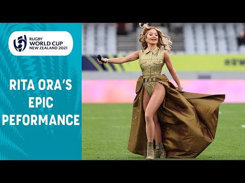 Youtube: Rita Ora opens RWC2021 with an exclusive performance!