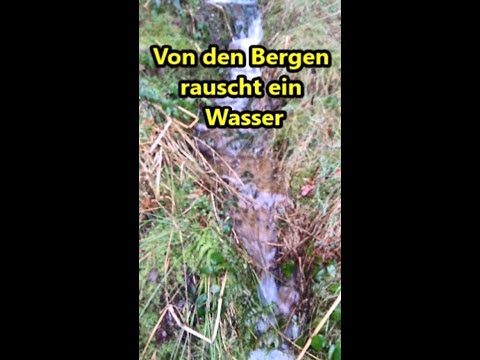 Youtube: Von den Bergen rauscht ein Wasser - Montanara-Chor