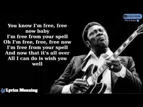 Youtube: B.B.King - The Thrill Is Gone | Lyrics Meaning