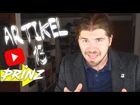 Youtube: Artikel 13 wird Youtube NICHT zerstören! | Alexander Prinz