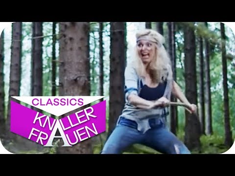 Youtube: Im Wald überleben: Rambo-Sytle! | Knallerfrauen mit Martina Hill