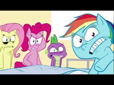 Youtube: Fluttershy, Pinkie Pie, Spike and Rainbow Dash - NOBODY CARES