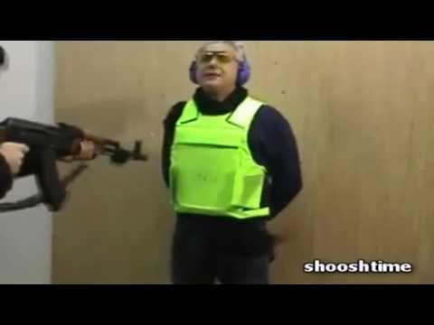 Youtube: How Italians Test Bullet Proof Vests