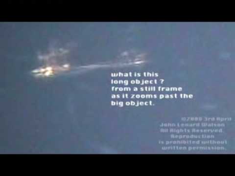 Youtube: Space UFO footage March 2008 Many Unidentified Space Objects