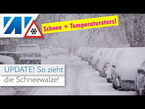 Youtube: ACHTUNG: Die Schneewalze kommt! Temperatursturz, Neuschnee und glatte Straßen!