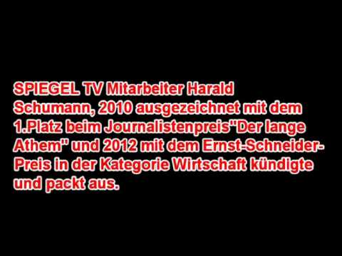 Youtube: Preisgekrönter Spiegel TV Mitarbeiter kündigte und packt aus